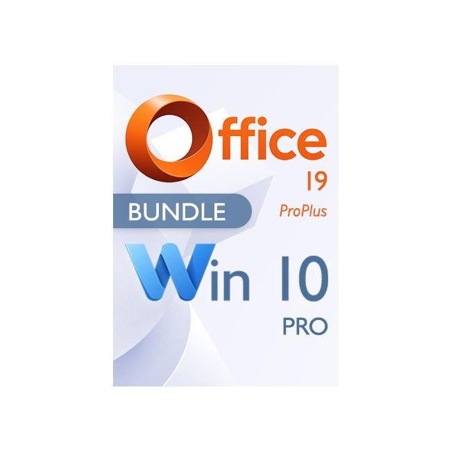 Win 10 Pro + Office 2019 Pro Plus - Bundle