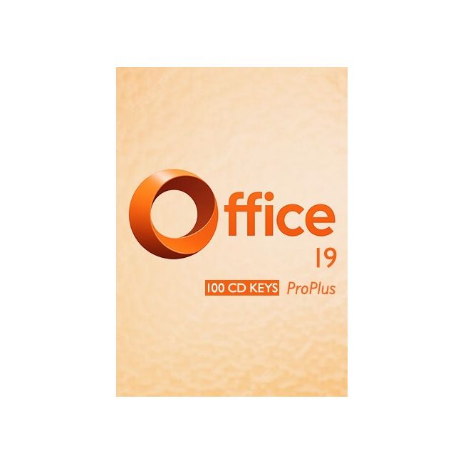 Office 2019 Pro Plus - 100 Keys