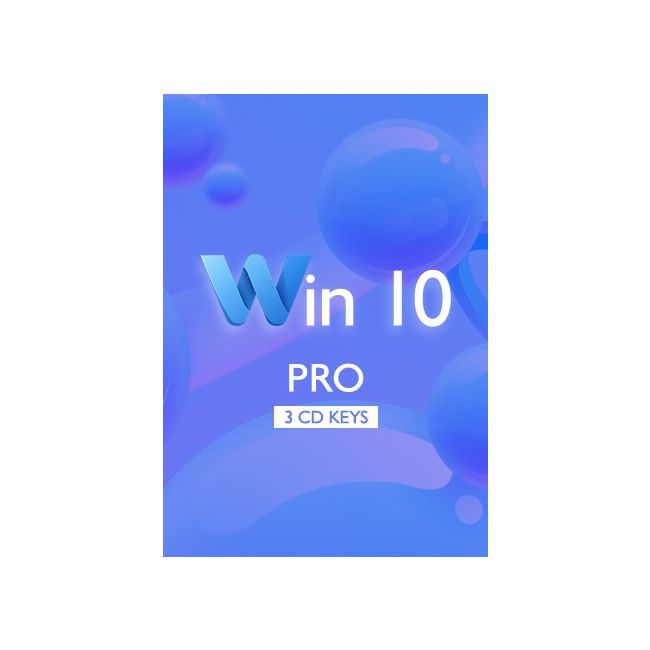 Win 10 Pro - 3 CDKeys