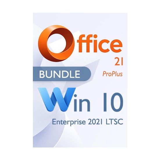 Win 10 Enterprise 2021 LTSC + Office 2021 Pro Plus Bundle